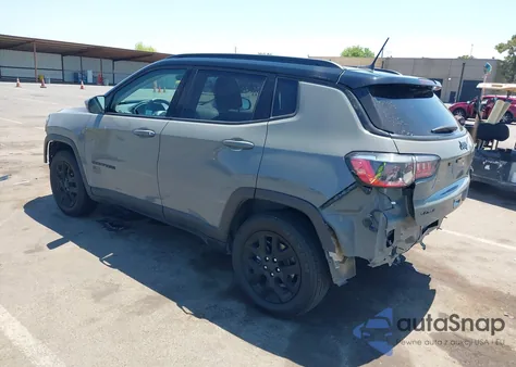 2021 Jeep Compass Freedom 4X4 из США, поврежденный, VIN 3C4NJDAB8MT595134